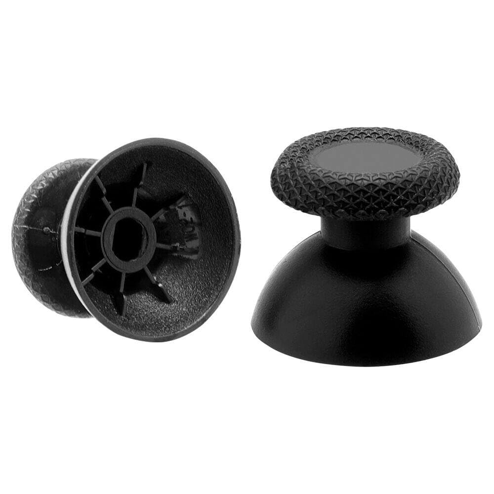 2 Pack Black Thumbsticks Replacement Kit for PS Portal, ToneBar Analog Stick Caps Button for PlayStation Portal Remote Player, Repair Accessories with Repair Tools - 3