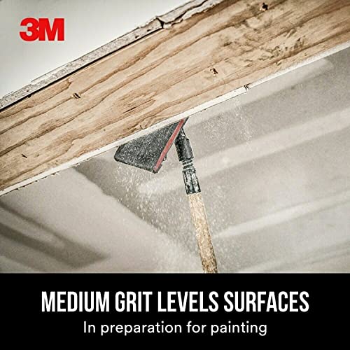 3M 9092Na 9092 Drywall Sanding Sheet, Medium, 5 Count #TOP3