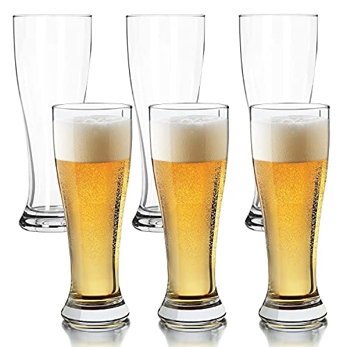 Beer Glasses，Tall Glasses Craft Beer Glassespint Glass Capacity, Craft Beer Glass, Pilsner Beer Glass And Ipa Beer Glass（Set Of 6） #TOP17