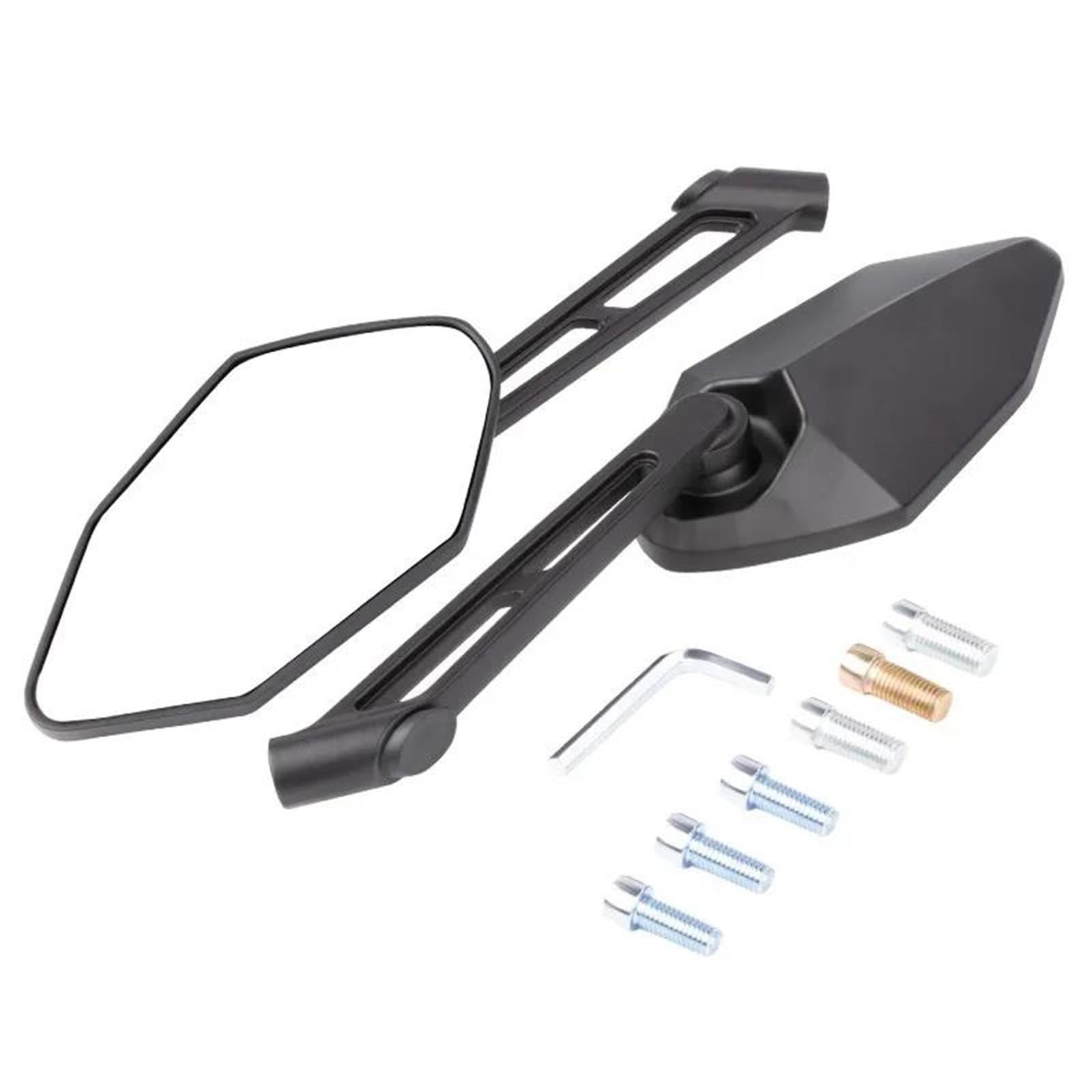 Espejos retrovisores universales de 8 10 mm para moto Z900RS de aluminio duradero