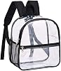 Lightweight PVC Backpack with Wide Shoulder Strap and Smooth Zipper for Outdoor Travel, Shoulder Backpack for Boys and Girls and Little Girls
