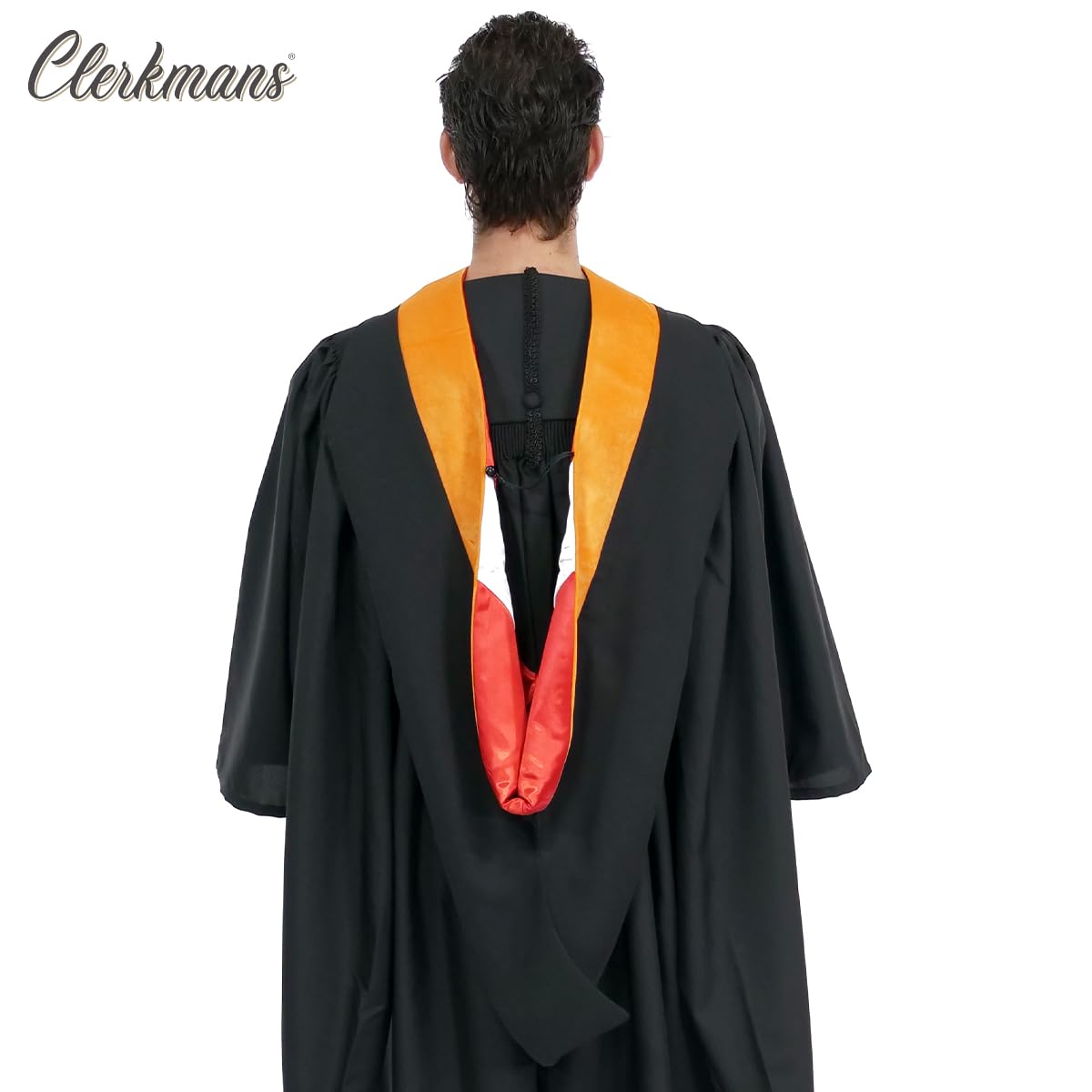 CLERKMANS Unisex Graduation Hood for Bachelors & Masters Degree -University Academic Hood — view 2