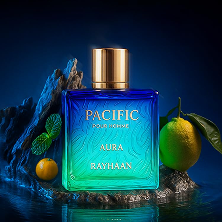 34% Off Rayhaan Pacific Aura Men's Eau de Parfum Spray