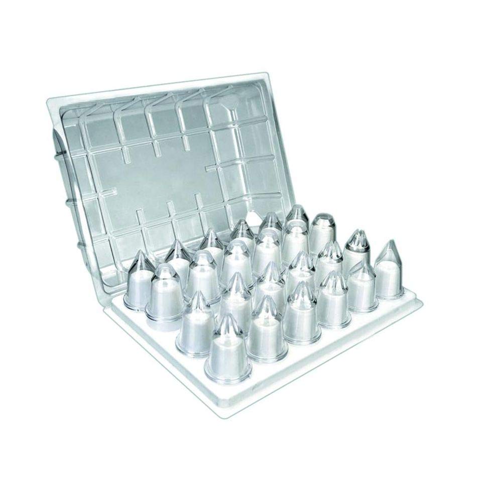 Ibili 771900 - Set 24 cornetes de policarbonato