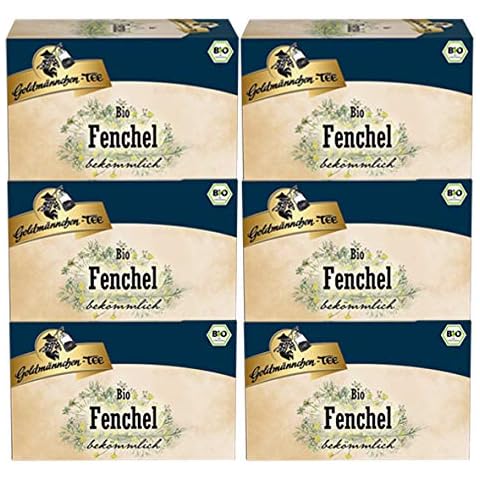 Goldmännchen-TEE Bio Fenchel, 20er, 6er Pack Cover