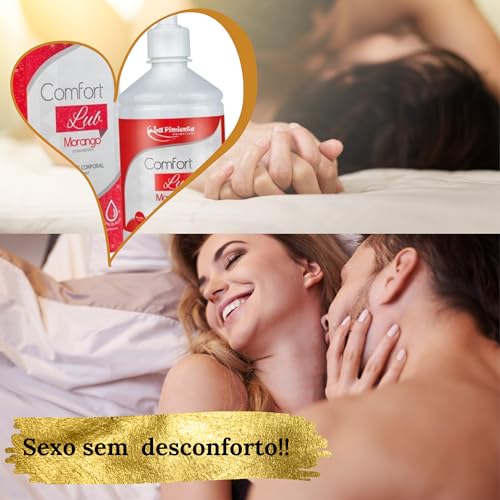 Lubrificante Comfort Lub 500g Sabor Gel Grande Base D'Água Maior do Mercado La Pimienta Excitante d