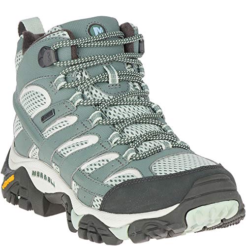 Image of Merrell Women's Moab 2 Mid GTX High Rise Hiking Boots Green (Sedona Sage) 5 UK