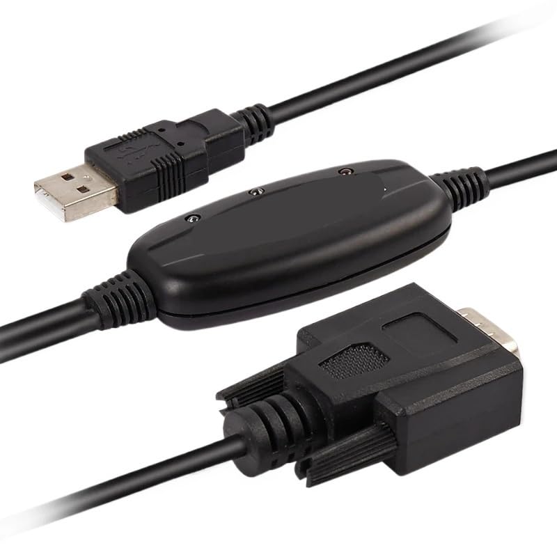Câble adaptateur USB 2.0 vers Dual com F&T>D*I CHIP 2 ports USB vers série RS232 DB9