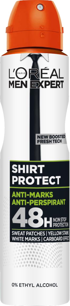 L'ORÉAL PARIS MEN EXPERT, Shirt Protect, dezodorant, 250 ML