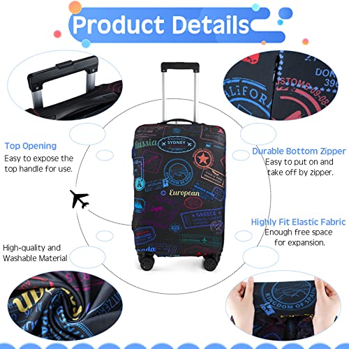 Sherr Vintage Theme Luggage Cover