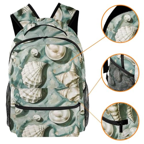 Sac à dos avec imprimé nacré multicolore et résistant pour l'école - 3