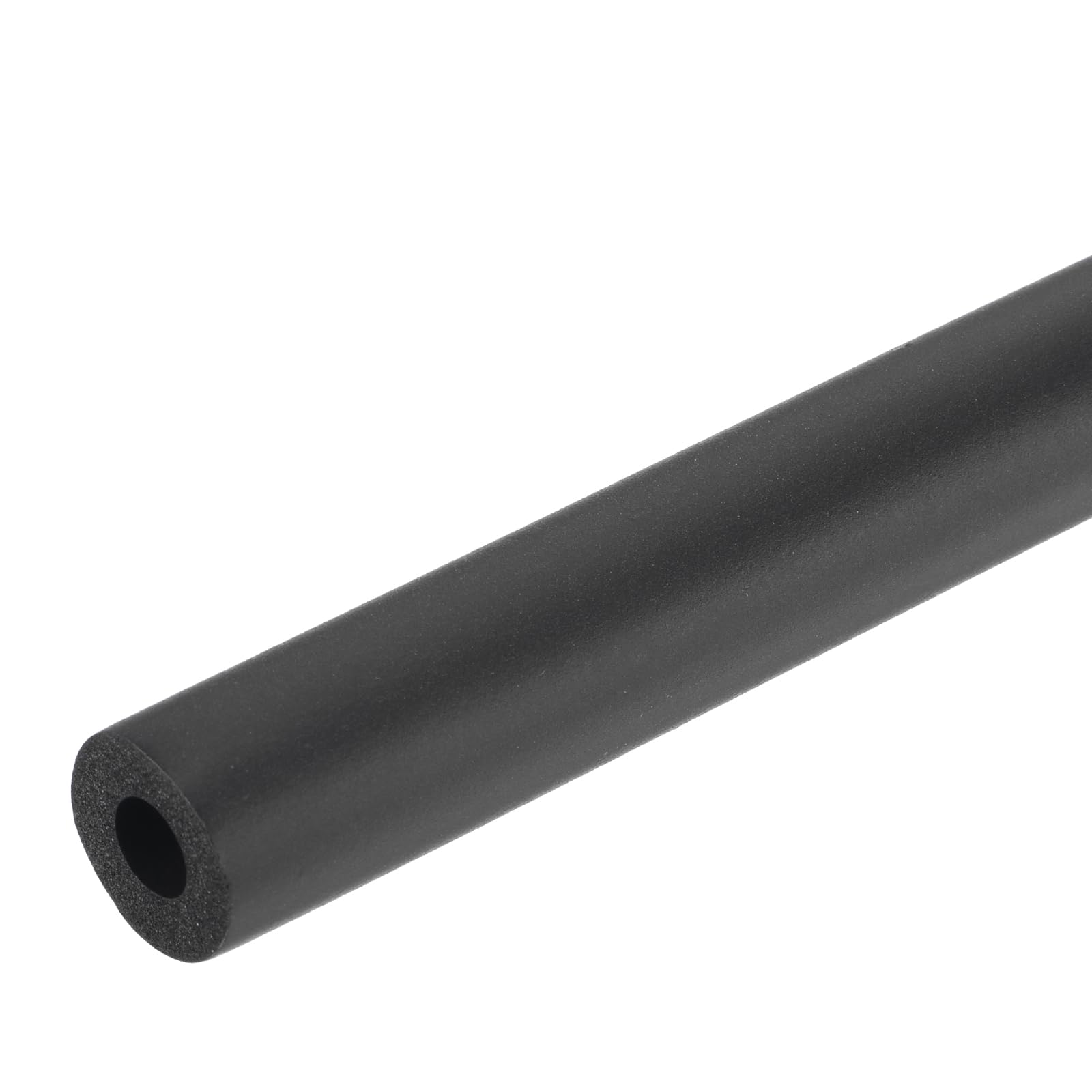 uxcell Foam Tubing for Handle Grip Support,8mm(5/16") ID 18mm(0.71") OD 0.3 Meter/1ft Length Black