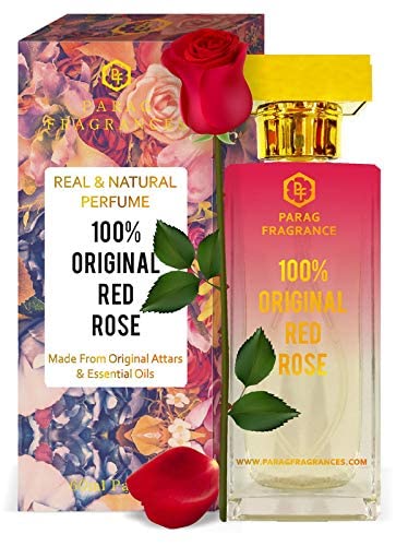 Parfum spray Red Rose 50ml Parag Fragrances pour elle et lui