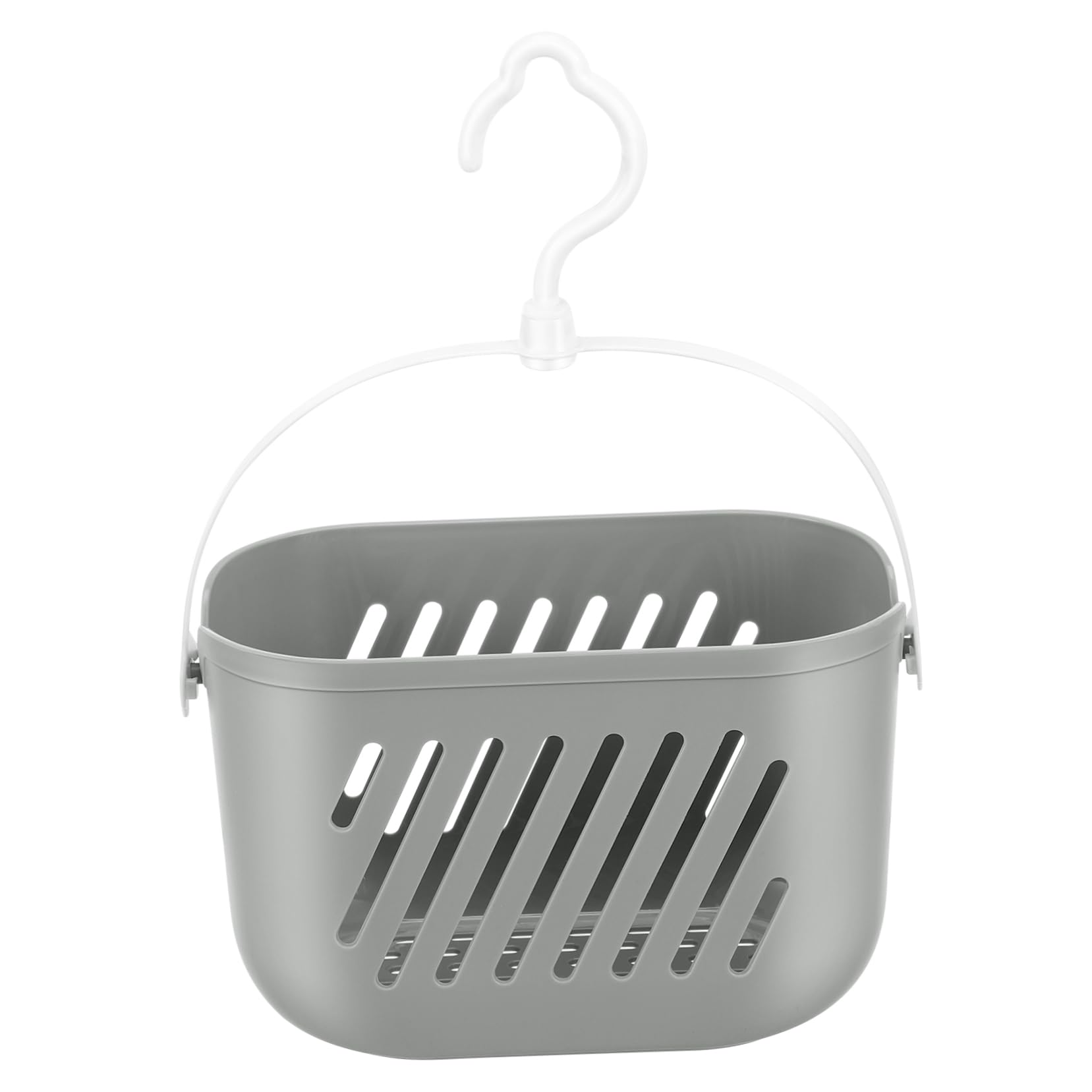 Angoily Hanging Shower Caddy Plastic Hanging Shower Caddy Basket Portable Kitchen Organizer Storage Basket with Hook for Home