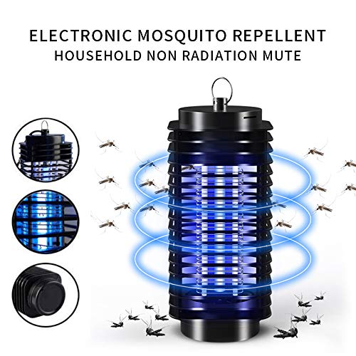 T-Raputa Lampe Anti Moustique, Lampe Anti-Moustique ultraviolette, Lampe de Capture d'insectes, utilisée pour capturer Les moustiques/Mouches/et Insectes