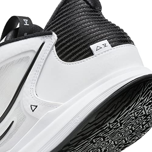 Nike Kyrie Low 5 Men's Basketball Shoes (White/White/Black, Us_Footwear_Size_System, Adult, Men, Numeric, Medium, Numeric_11_Point_5) #TOP7