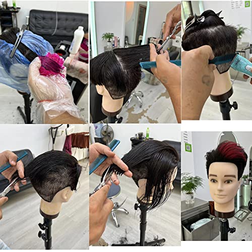 Male Training Heads Head 100% Human Hair - Image 2