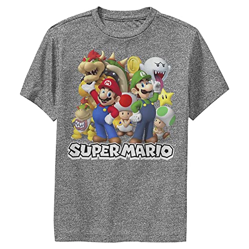 T-shirt Super Mario garçon vêtement enfant manches courtes imprimé