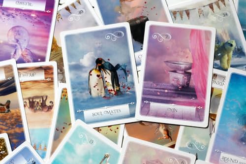 Image of DUNGRANI ENTERPRISE Wisdom of The Oracle Pocket Divination Card Game: A 52-Card Oracle Deck for Love, Happiness, Spiritual Growth, and Living Your Purpose for Adults (Wisdom of The Oracle)