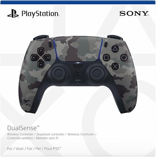 Playstation Sony, Manette 5 Officielle DualSense, Sans Fil, avec Retour Haptique & Gâchettes Adaptatives, Micro Intégré, Batterie Rechargeable, Compatible PS5/PC, Couleur : Camouflage - 5