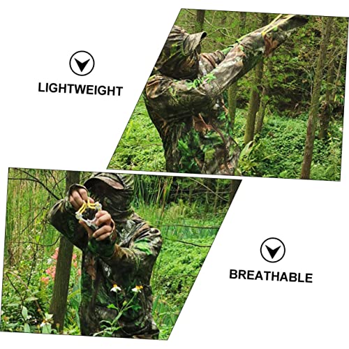 PRETYZOOM Roupas De Proteção Solar Para Pesca Roupa Da Selva Selvagem Roupas De Camuflagem Resistent