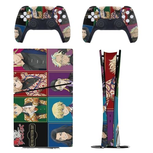 PS5 Slim �f�W�^���� �X�L���V�[�� �������x���W���[�Y PlayStation 5 �ی�X�e�b�J�[ �v���C�X�e�[�V���� 5 ���^�X�L�� �ی�V�[�� �S�ʕی� ���ʑΉ������ʑΉ� �ϋv�� �w��/��/����/�ق���h�~ ���B�� �C�A�[�� �U�M�ǂ� ��G��