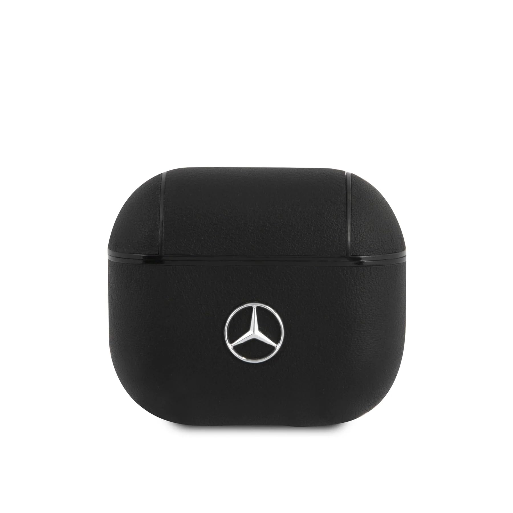 CG Mobile mercedes-benz leather case with metal logo for airpods 3-black
