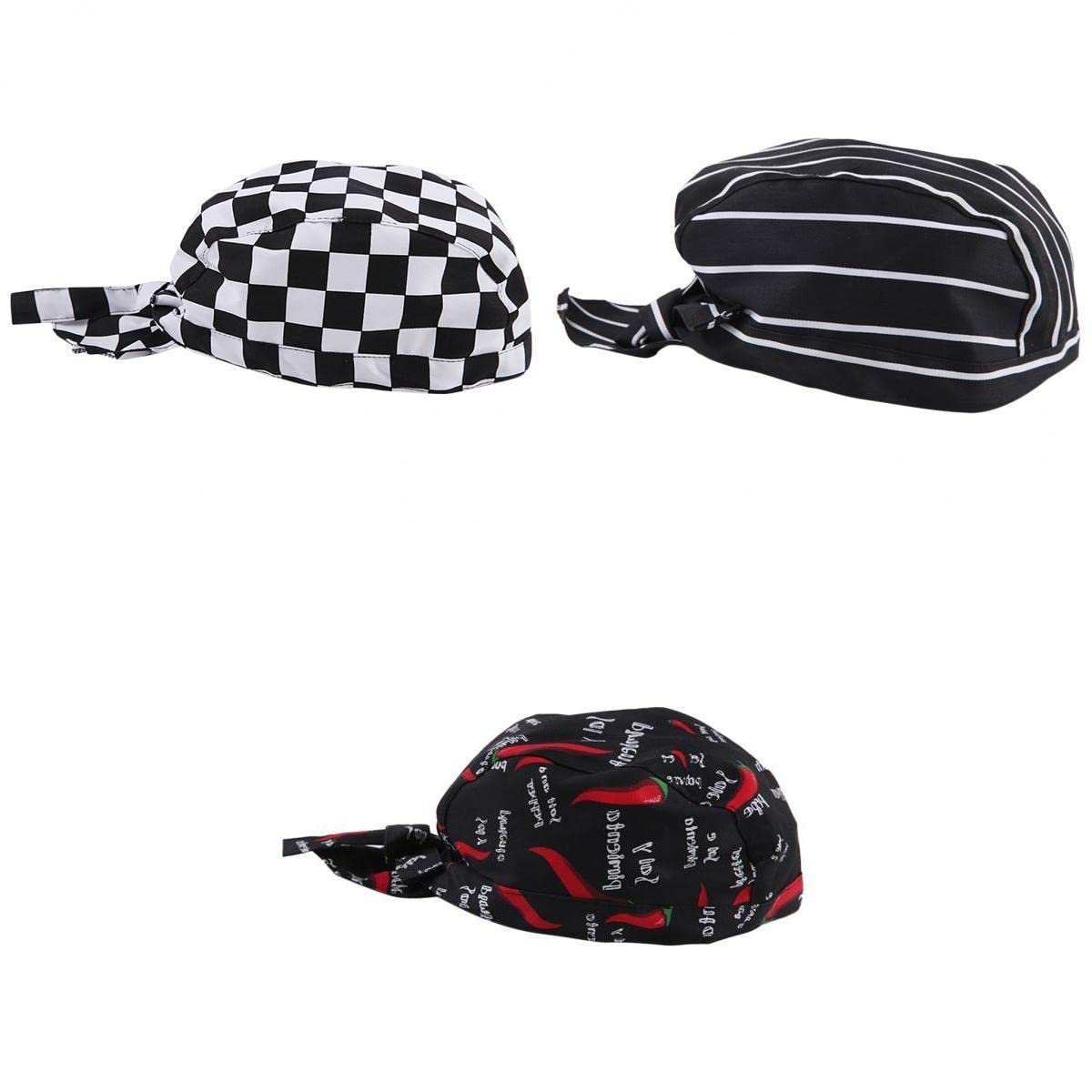3 Piece Kitchen Cooking Catering Restaurant Chefs Caps Headwrap Bandana Hats | Restaurant & Catering | Uniforms & Aprons | Hats 3 Piece Kitchen Cooking Catering Restaurant Chefs Caps Headwrap Bandana Hats | Restaurant & Catering | Uniforms & Aprons | Hats