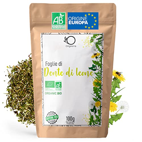 ORIGEENS TISANA TARASSACO BIO 100g | Tarassaco Tisana Detox e Depurativa | Foglie di dente di leone...