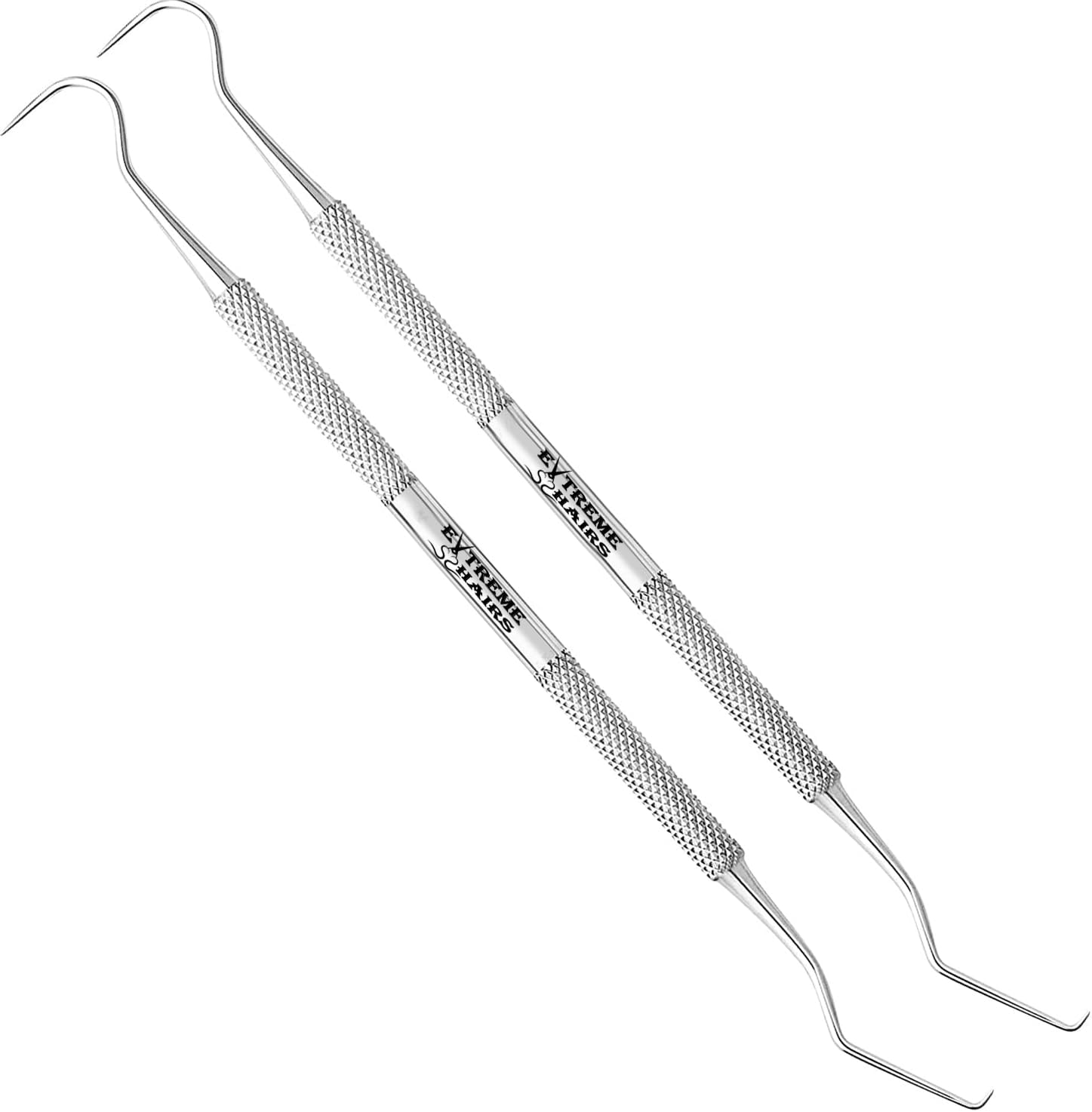 Extreme Shears Dental Hygiene Cleaning Pick Double Ended Professional Dental Scraper Stainless