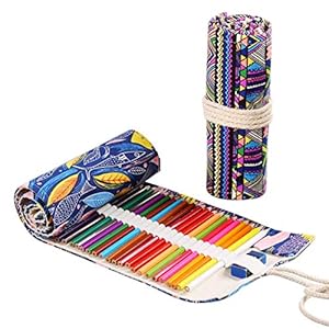 JZK 2 x pennenrol met 72 gaten, voor reizen, school, kantoor, kunst