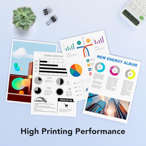 colorfly 203A CF540A Toner Cartridge Compatible for HP 203A 203X CF540A CF541A CF542A CF543A as Replacement with Color Laserjet Pro M254dw M254nw M254dn MFP M281fdw M281fdn M281cdw M280nw (4 Pack) - Image 5