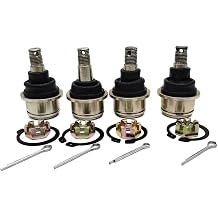 JuzeLY 4PCS Front Lower Upper Ball Joint set 32mm Dominator x2 x4 Fit For ODES 800 UTV 10401180000, JuzeLY123