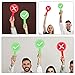 Yardwe Reusable Dry Erase Voting Paddles 8-Pack Classroom Hand Signals True False Answer Boards Portable Auction Judge Tools for Games and Student Activities 11.61X5.90In