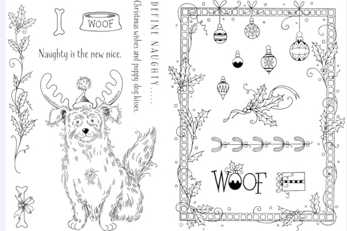 Tampons transparents Pink Ink Designs I Identify As Reindeer pour scrapbooking créatif