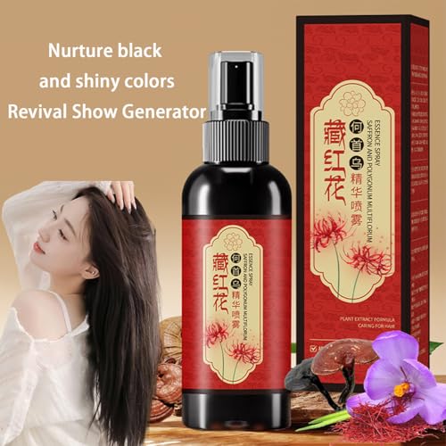 Saffron Hair Blackening Spray, spray para cabello 3PCS miniatura 5