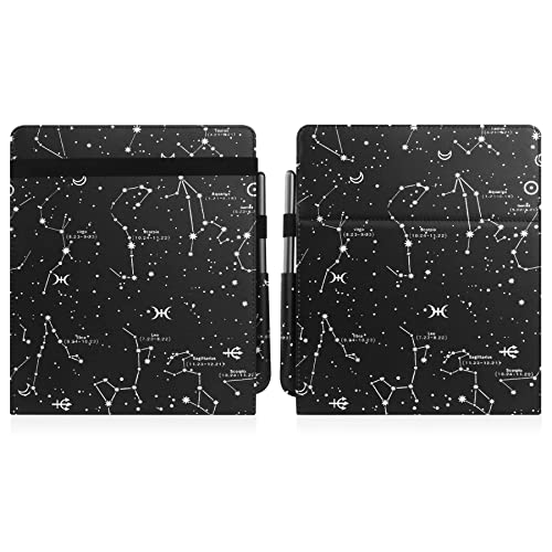 HoYiXi Universal Case for 11 Inch Paper-Like Display Kindle Scribe (2025 Release),Compatible Remarkable 2 10.3'' Digital Paper(2020 Release),Cover with Vertical Flip Stand Pen Holder,Constellation by HoYiXi - Image 7