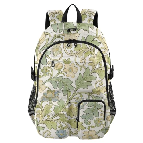 Mochilas de viaje para laptop que alivian la espalda de flores