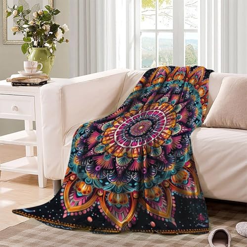 Couverture microfibre 150x200 cm plaid abstrait pour lit
