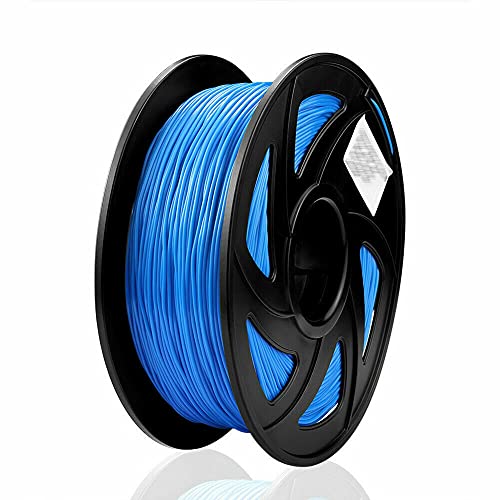 Sienoc Filament ABS pour imprimante 3D Filament ABS pour imprimante 3D avec bobine - Bleu - 1 kg - 1,75 mm