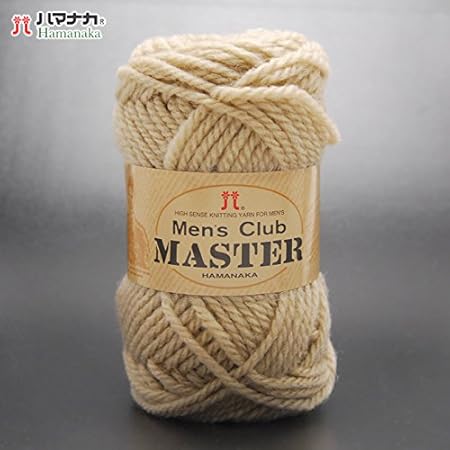 Amazon ハマナカ 毛糸 メンズクラブマスター 22 男性向け手編み毛糸 毛糸 通販