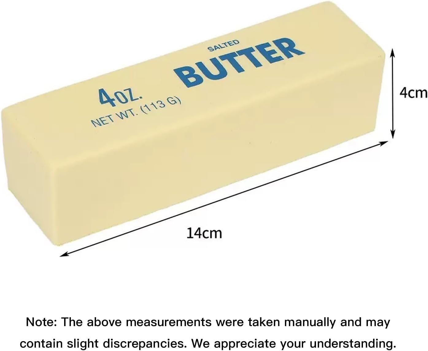 Butter Squishy,Slow Rising Butter Squishy Fidget Toys for Adults, Slow Rebound Stress Balls, Cute Soft Squishys Gift for Adults, Party Favor & Desk Gadget (1pcs)