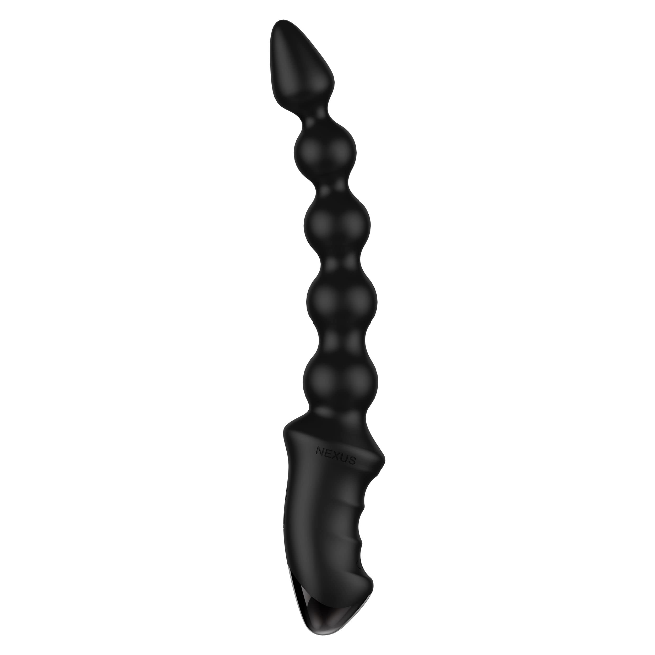 Nexus Bendz Bendable Vibrating Anal Probe in Black - Rechargeable & Waterproof