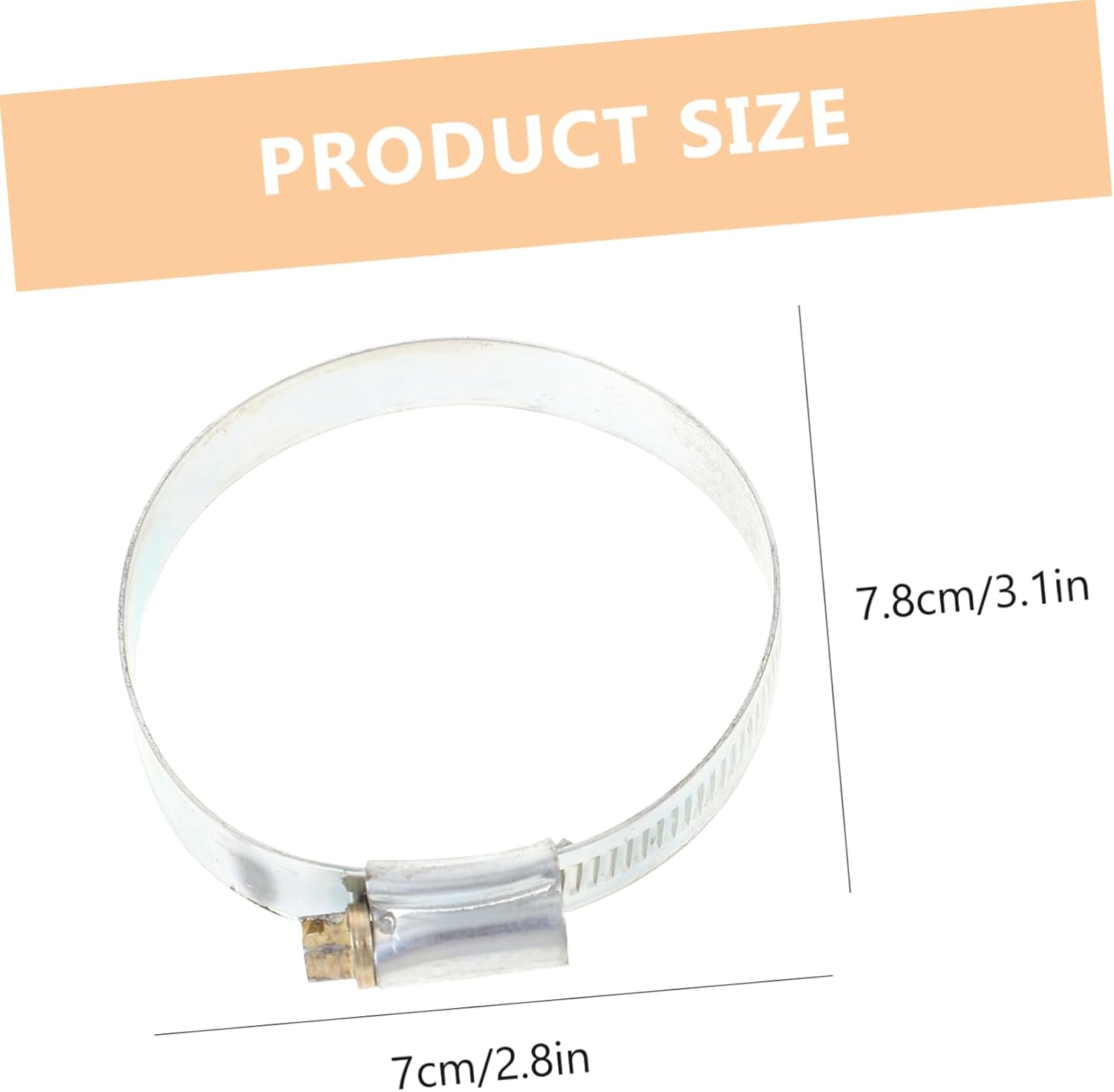 4pcs Hose Clamp Vacuum Clamp for Garden Pool and Fire Extinguisher Mount Style