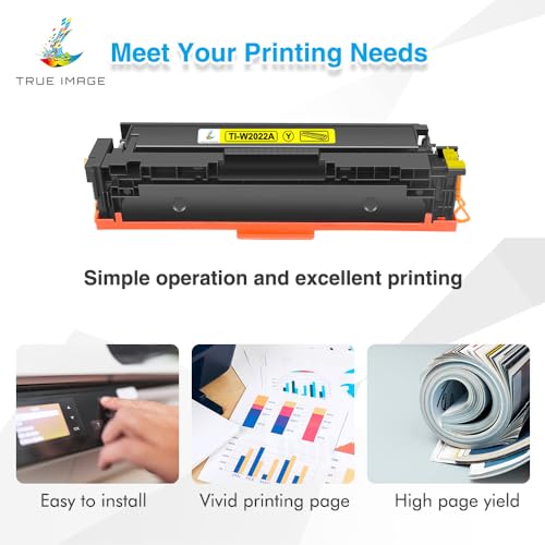 Cartucho de toner compatível com imagem verdadeira para substituição para HP 414A W2020A W2021A W202