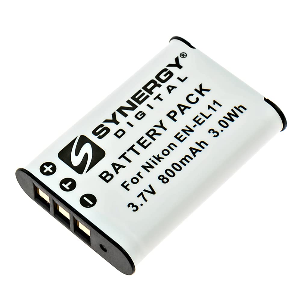 Synergy Digital Digital Camera Battery, Compatible with Vidpro ACD-287 Digital Camera Battery (li-ion, 3.7V, 800 mAh)