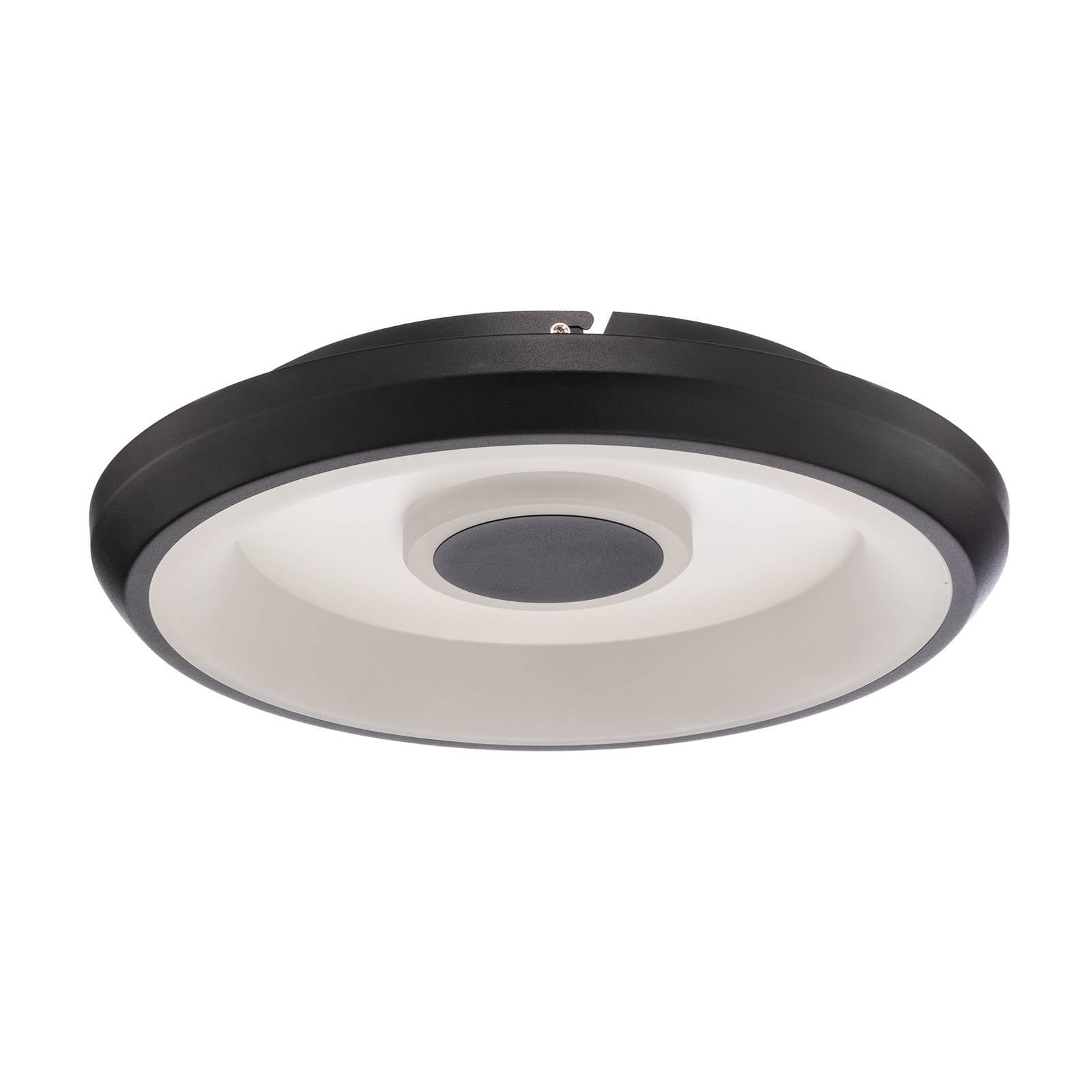 Lindby LED Deckenlampe Smart Home, dimmbar RGB Licht wechselbare Lichtfarbe CCT (2700-6500K) Tuya App Steuerung Wohnzimmerlampe Deckenleuchte
