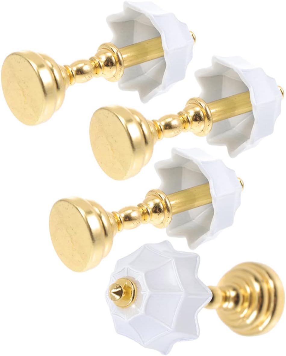 Kisangel 20pcs Mini Desk Lamp Creative Landscape Lighting for Dollhouse and Mini House Decor Stylish Bedside Lamp Accessories Safe Material Life Scenes