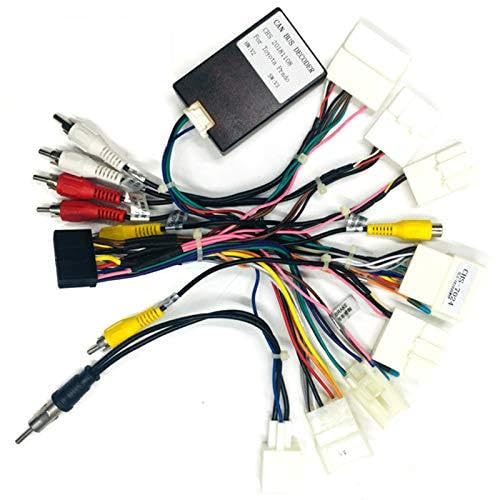 Idoing Automotive Car Stereo for Audio CD/DVD Harness Adapter Extended line for