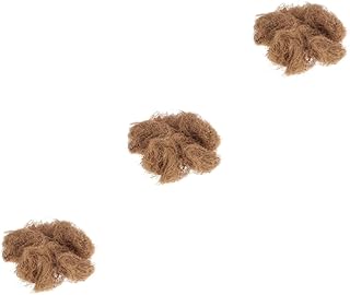 POPETPOP 6 Pçs Casa De Passarinho Coconelon Ninho De Cama De Fibra Para Periquitos Ninho De Pássaro Ninho De Pássaro Natural Ninho De Pássaro De Coco Ninho De Pássaro Material De Pequenos